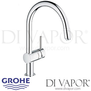 Grohe Minta Single-Lever Sink Mixer (1/2 Inch) - 2005 to 2016 - Spare Parts 32511000 GEN1